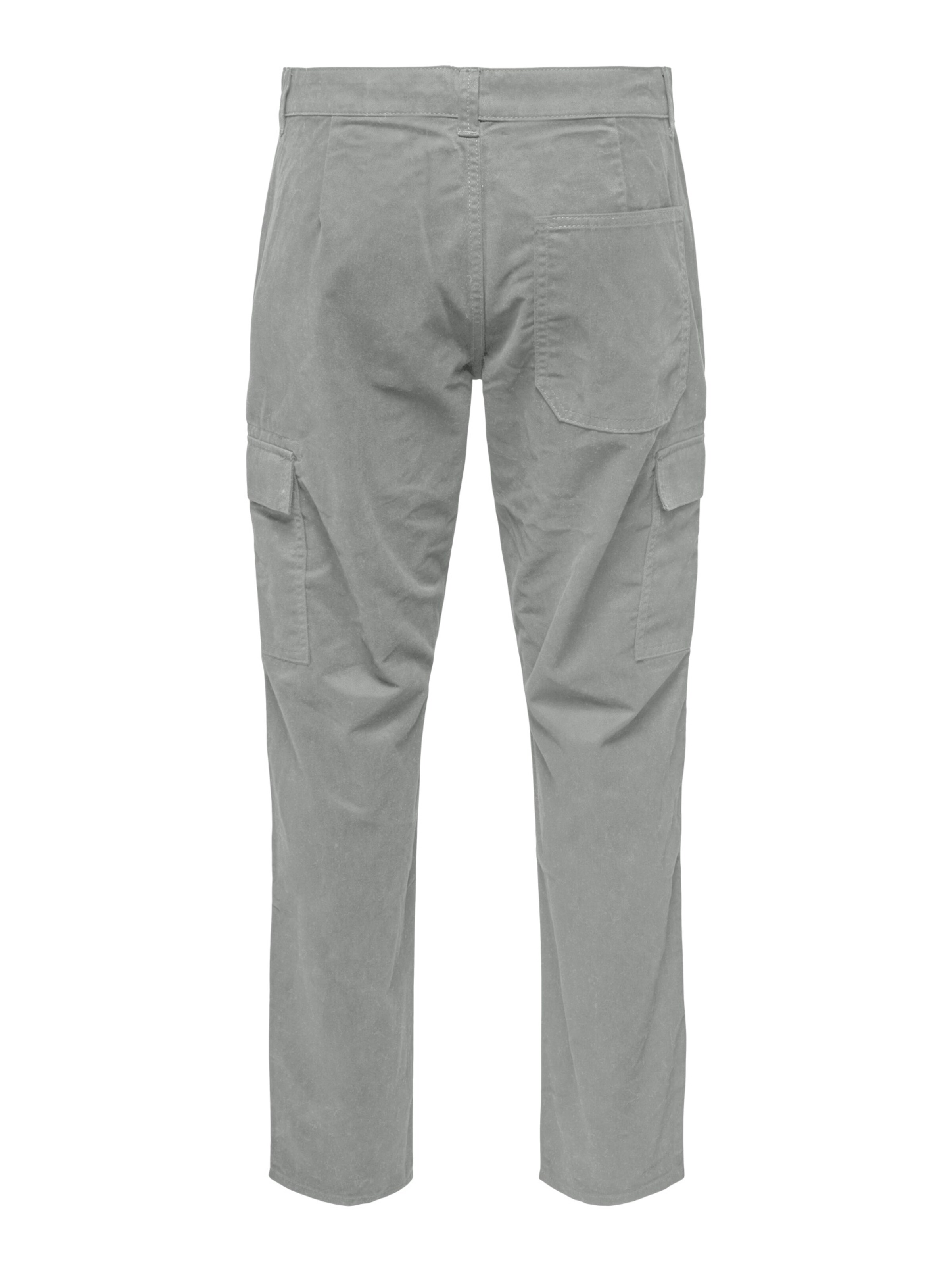 Only & Sons Slimfit Cargobukser 'Turin' i grå