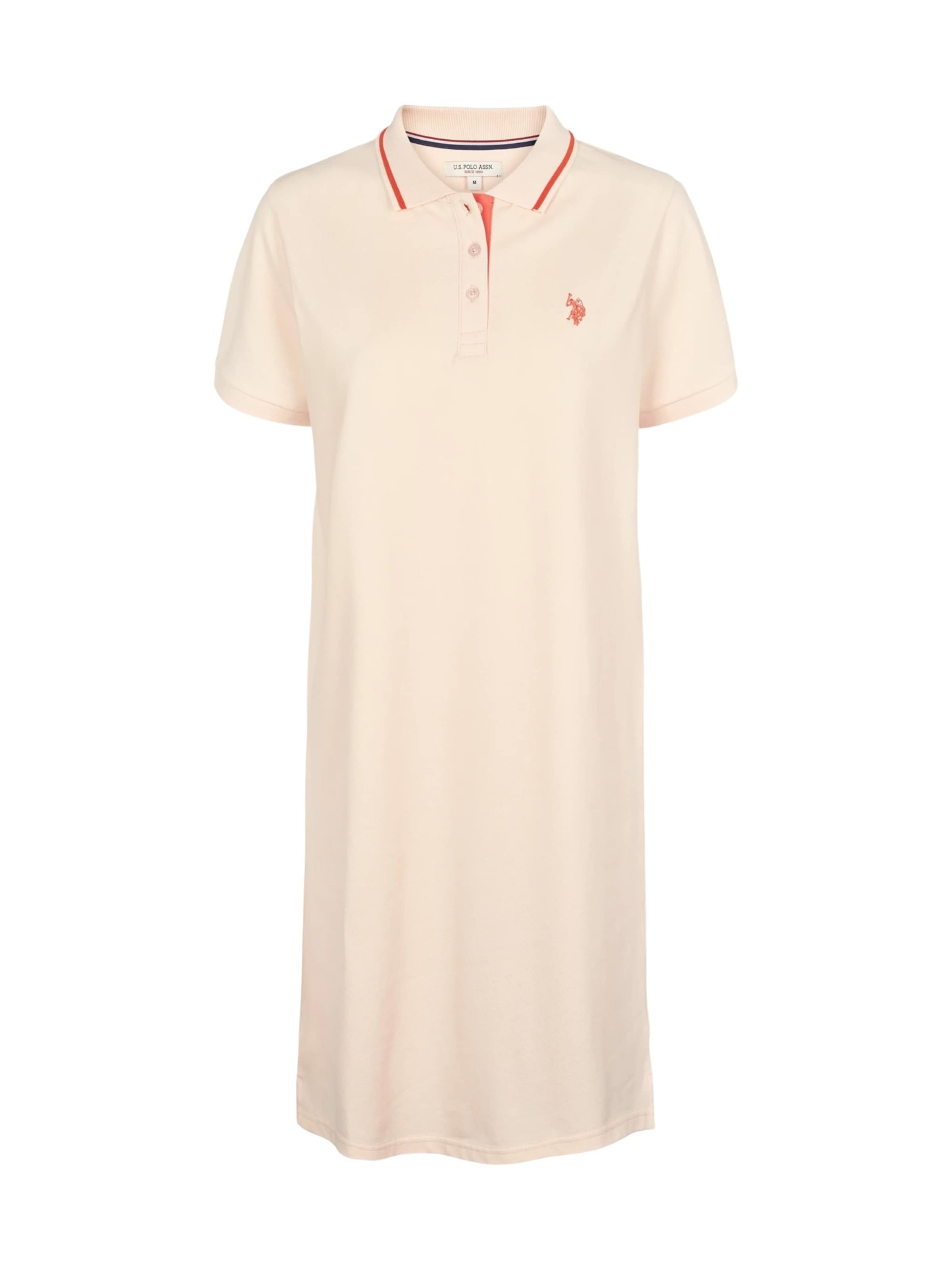 Robe-chemise 'Ika' U.S. POLO ASSN. en rose : devant