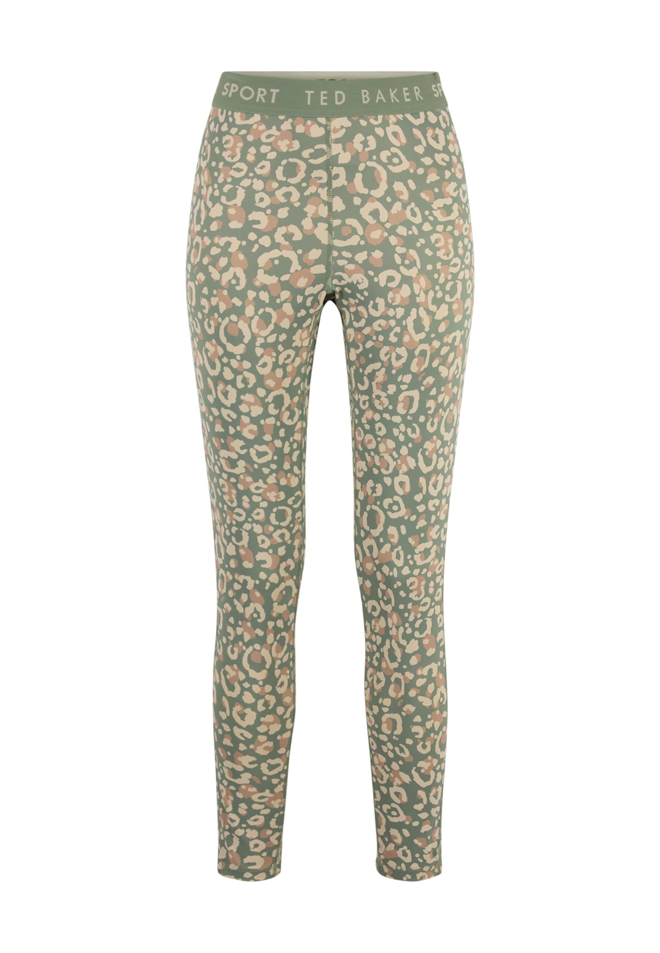 Ted Baker Sporthose 'Essentials' in hellbeige / braun / grün, Produktansicht