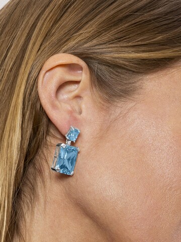 Luxenter Oorbellen 'Vallek' in Blauw