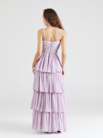 Maya Deluxe Evening Dress in Purple