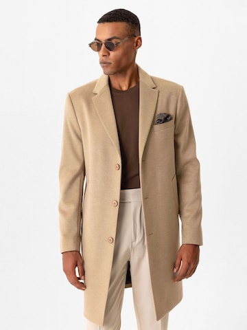 Manteau mi-saison 'Loris' Antioch en beige : devant