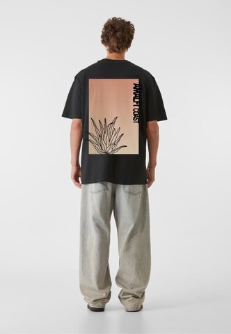 Lost Youth Tričko 'Lost Youth - Pastel Oasis' – černá