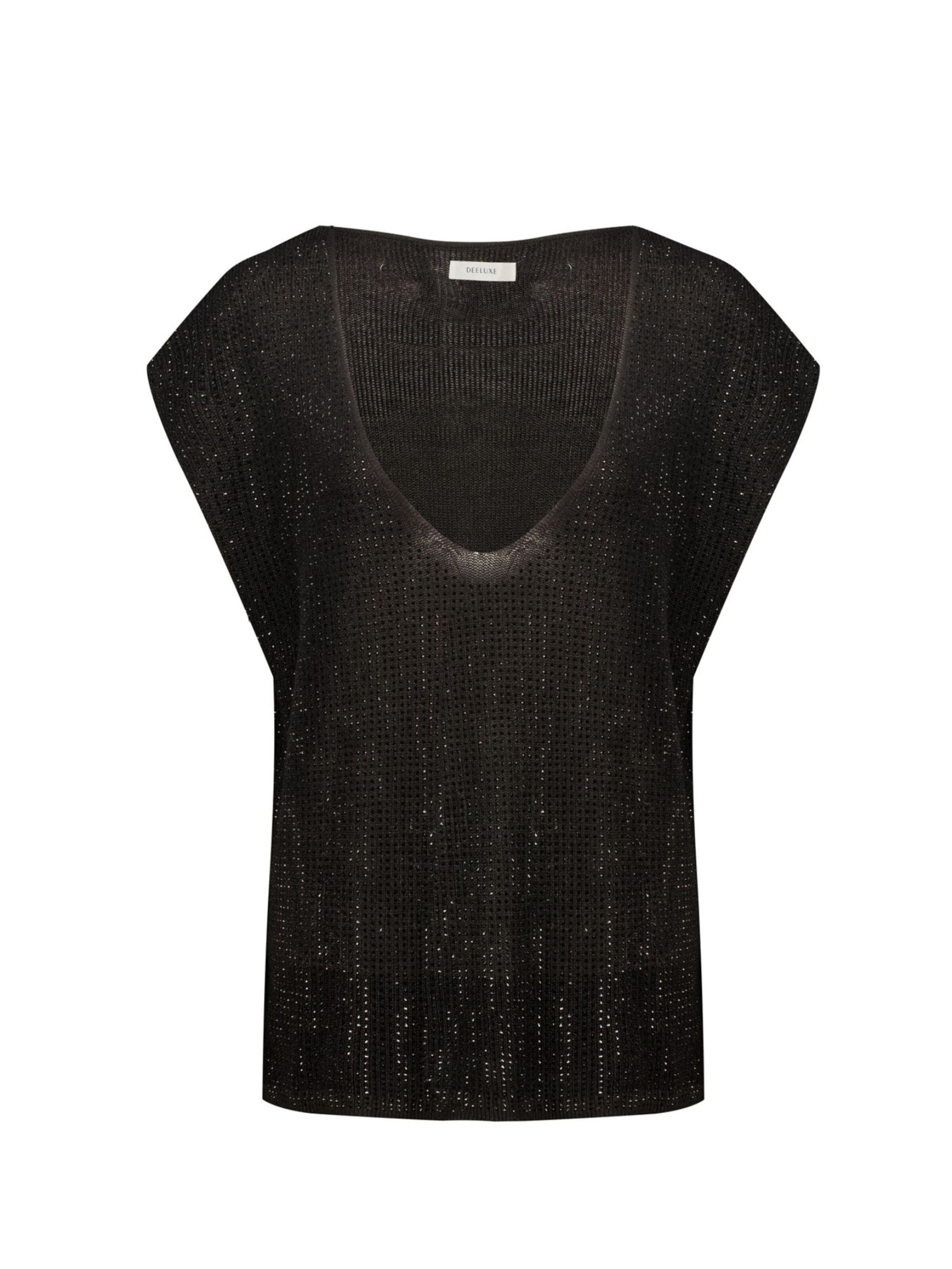 Deeluxe Pullover‌‌‌‌‌‌‌‌‌ in Schwarz: Vorderseite