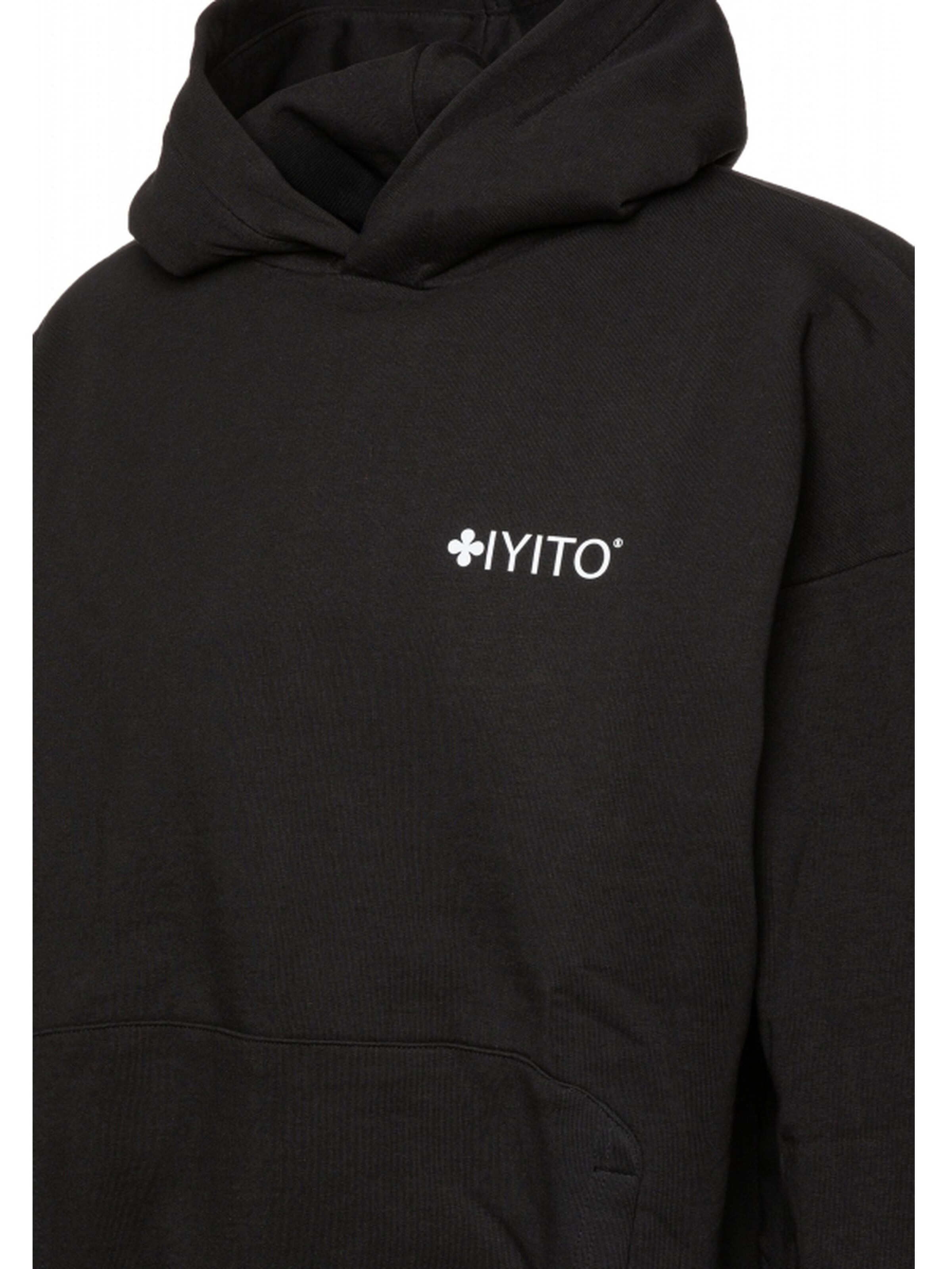 IYITO Sweatshirt 'IYHunter'‌‌‌‌‌‌ in Schwarz