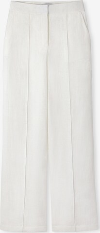 Ipekyol Loose fit Pants in White: front