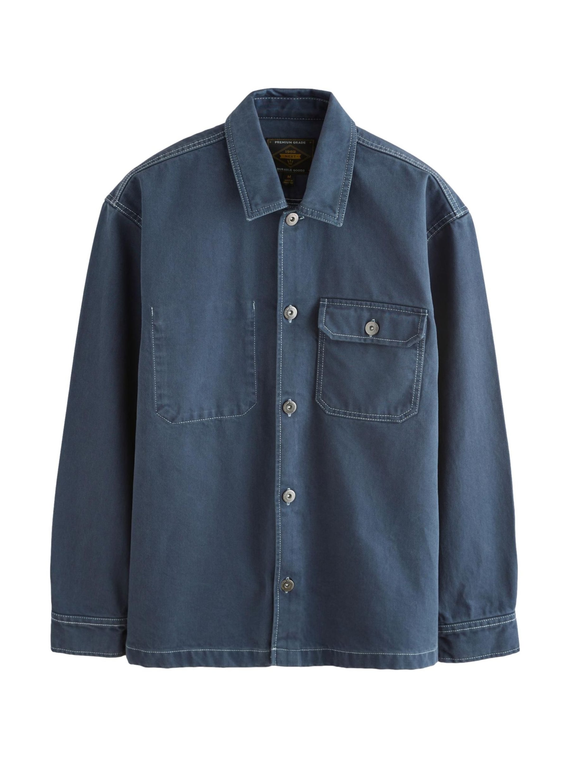 Next Φθινοπωρινό και ανοιξιάτικο μπουφάν σε μπλε: μπροστά