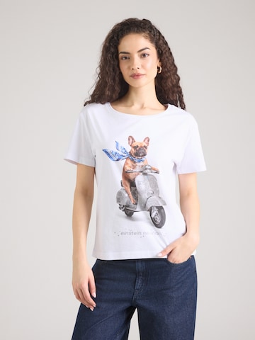 T-shirt EINSTEIN & NEWTON en blanc : devant