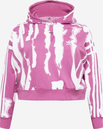 ADIDAS ORIGINALS Sweatshirt in Purple: front