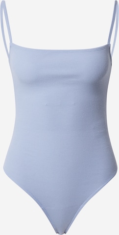 Abercrombie & Fitch Боди-футболка в Синий: спереди