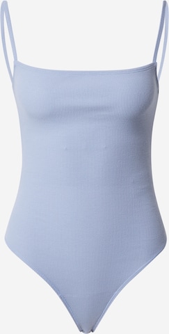 Abercrombie & Fitch Shirt body in Blauw: voorkant