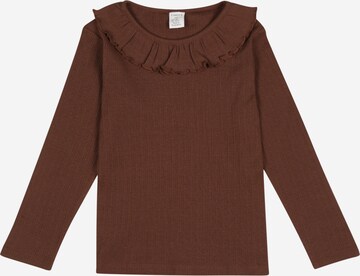 Lindex Shirt in Brown: front