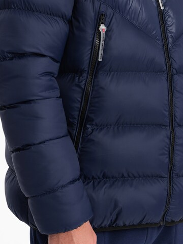 Veste d’hiver 'OM-JAHP-0145' Ombre en bleu