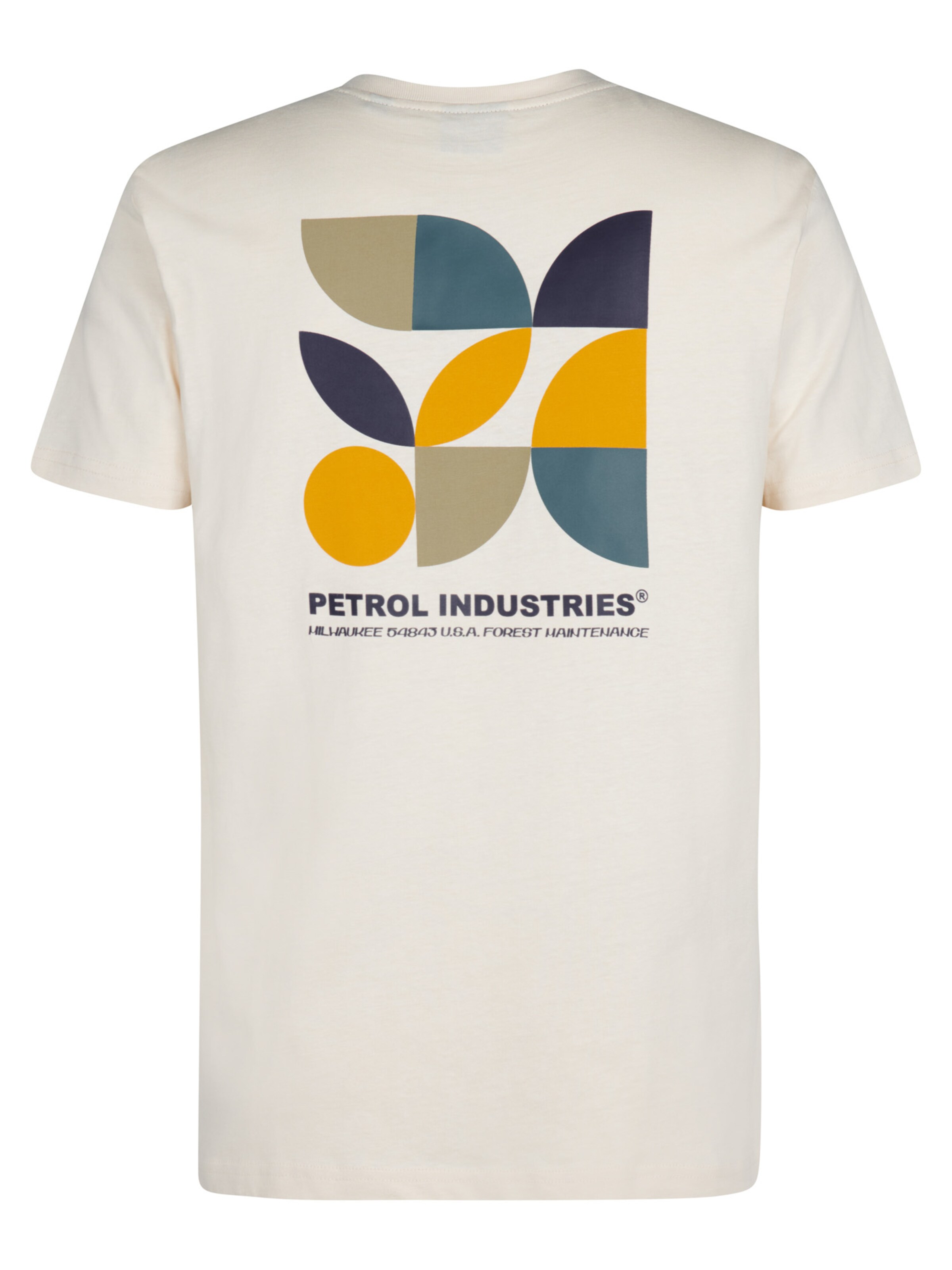 T-Shirt 'Oglala' Petrol Industries en blanc