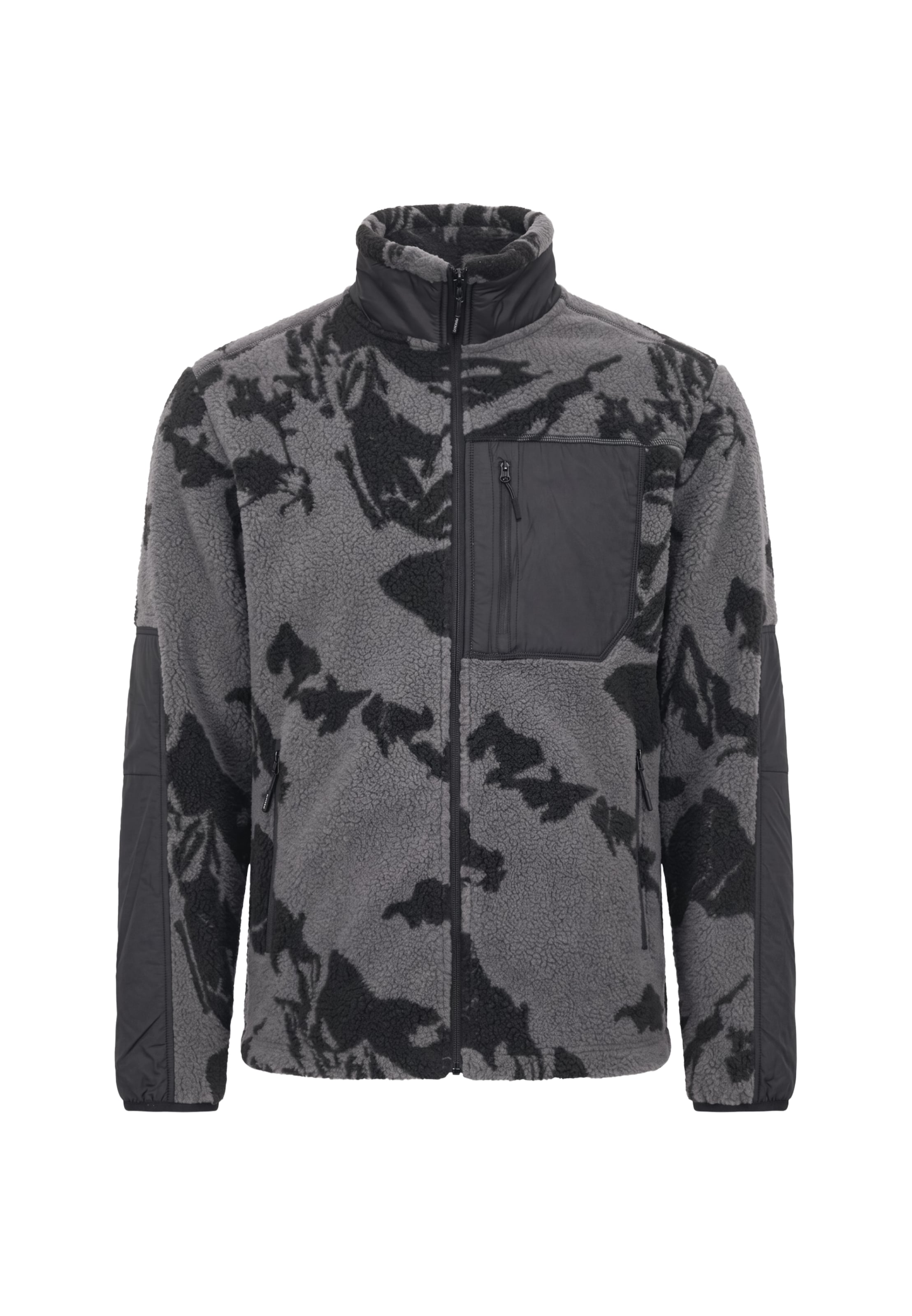 ICEPEAK Funktionele fleece-jas 'MODESTO' in Grijs: voorkant