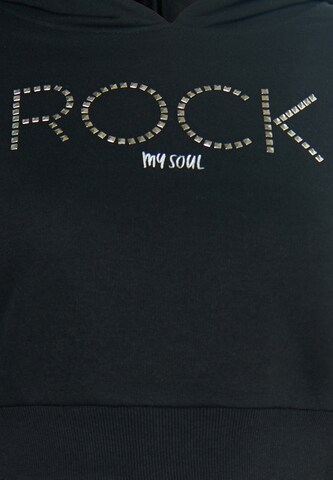 myMo ROCKS Sweatshirt in Schwarz