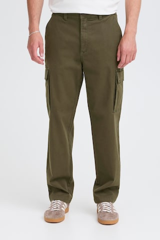 regular Pantaloni cargo 'BHNatan' di BLEND in verde: frontale