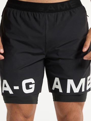 A-Gameregular Sportske hlače - crna boja