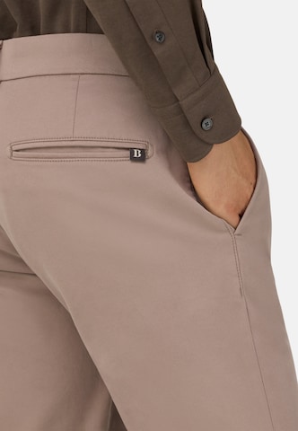 Boggi Milano Regularen Chino hlače | siva barva