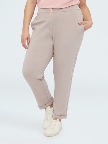 Fiorella Rubino Regular Hose‌‌‌‌‌‌‌ in Grau: Vorderseite