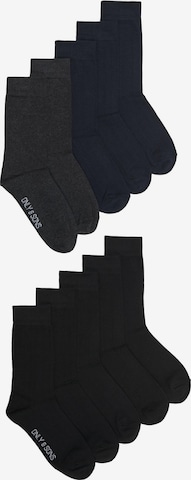 Only & Sons Socks 'FINCH' in Black: front
