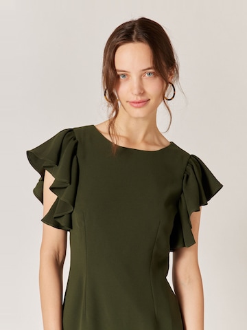 NAF NAFKoktel haljina 'Lenipraza' - zelena boja