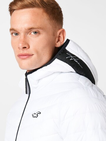 HOLLISTER - Chaqueta de entretiempo en blanco