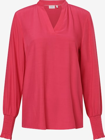 NÜMPH Blouse 'Nusofty' in Roze: voorkant