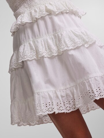 PIECES Skirt 'Sia' in White