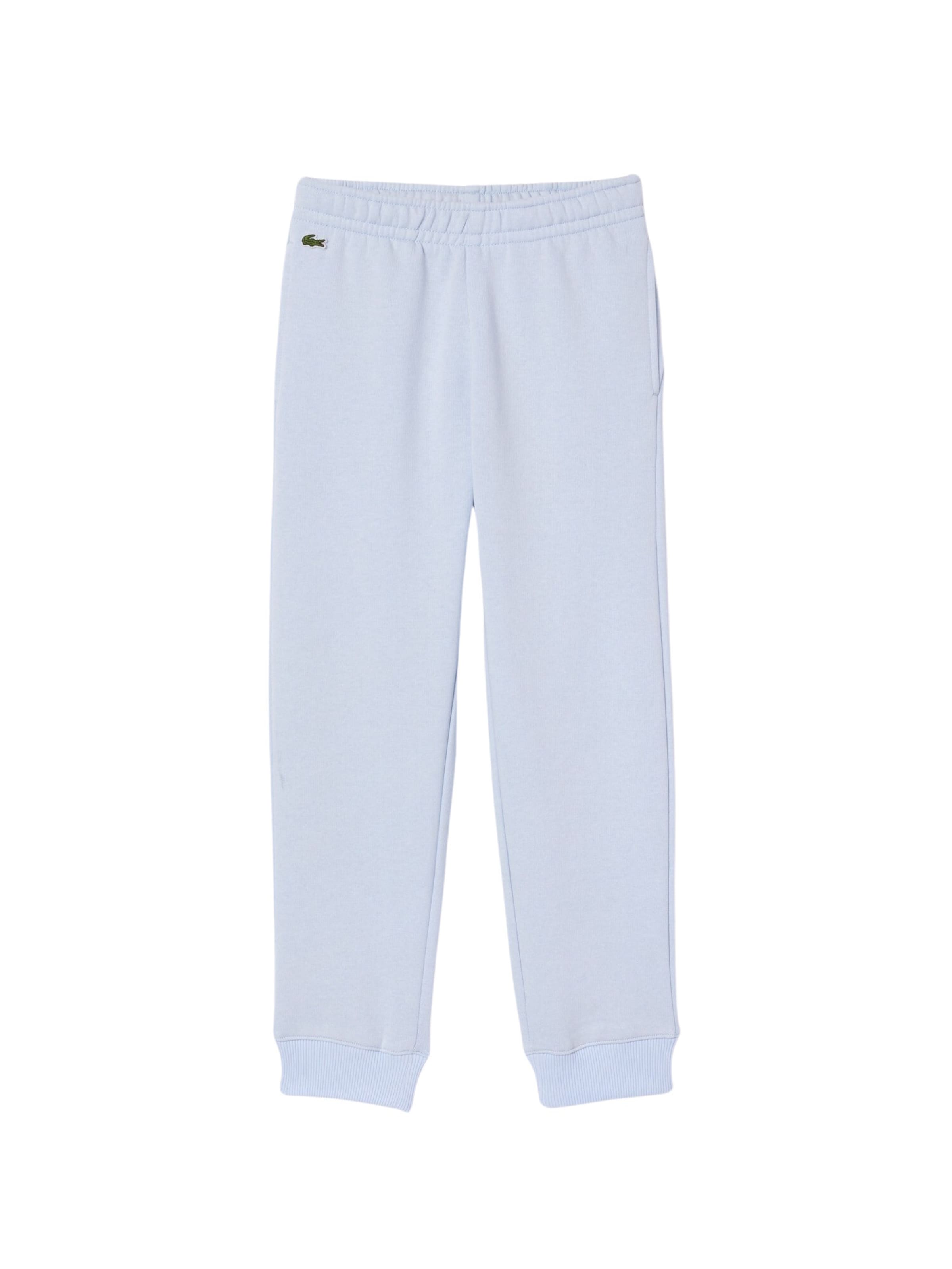 LACOSTE - Tapered Calças em azul: frente
