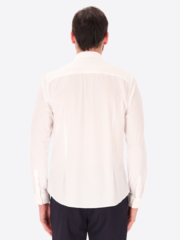 Distretto12 Slim fit Overhemd 'Tevo' in Wit