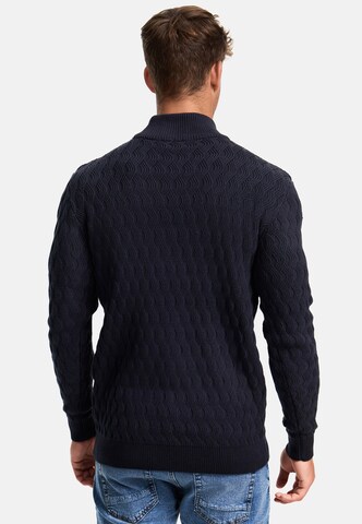 INDICODE JEANS Pullover 'Alpha' in Blau