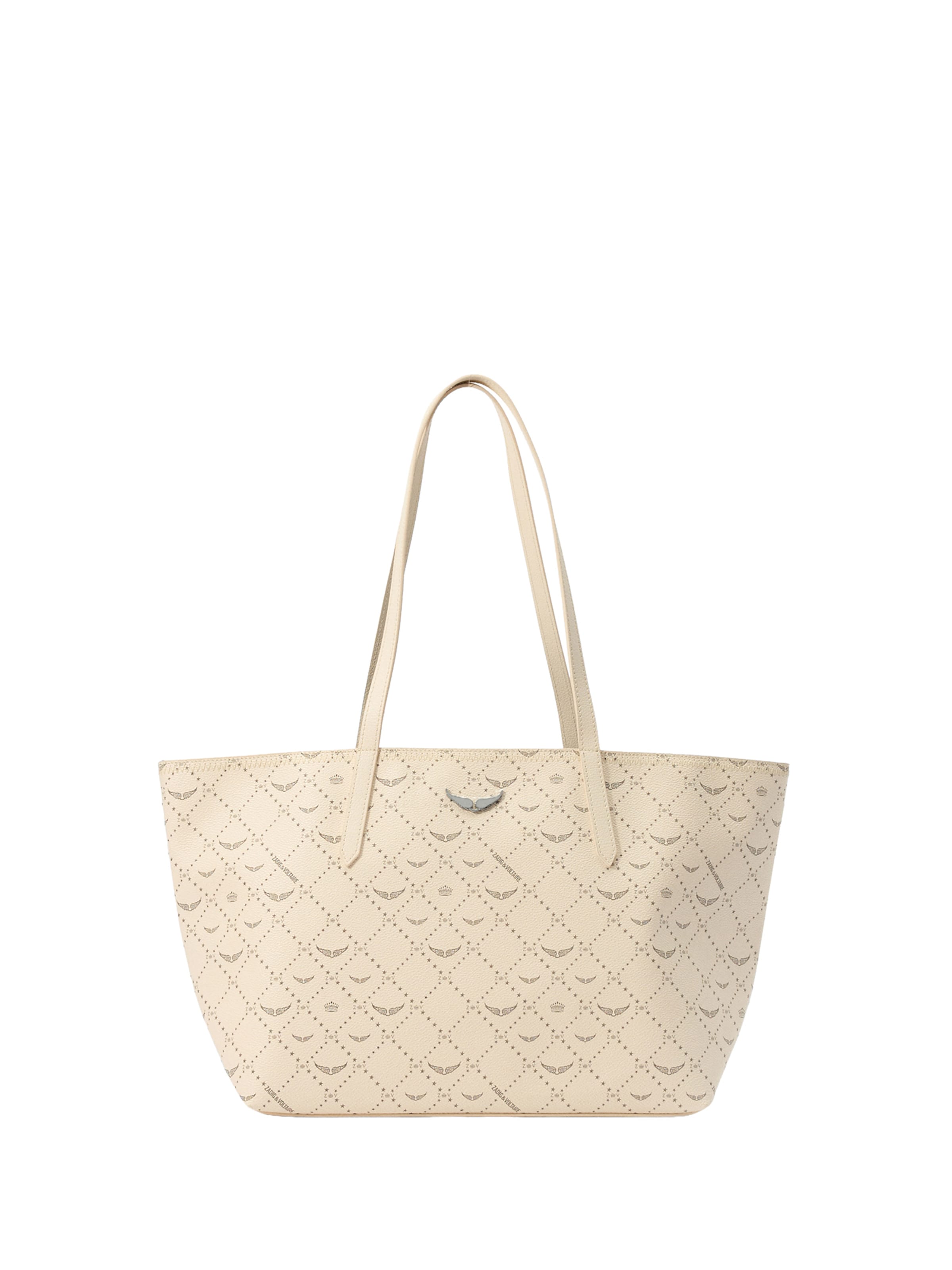 Zadig & Voltaire Shopper in White: front