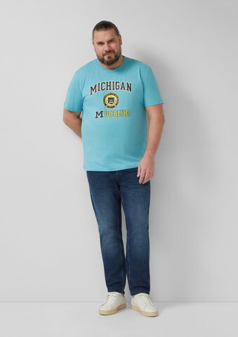 T-Shirt s.Oliver en bleu : devant