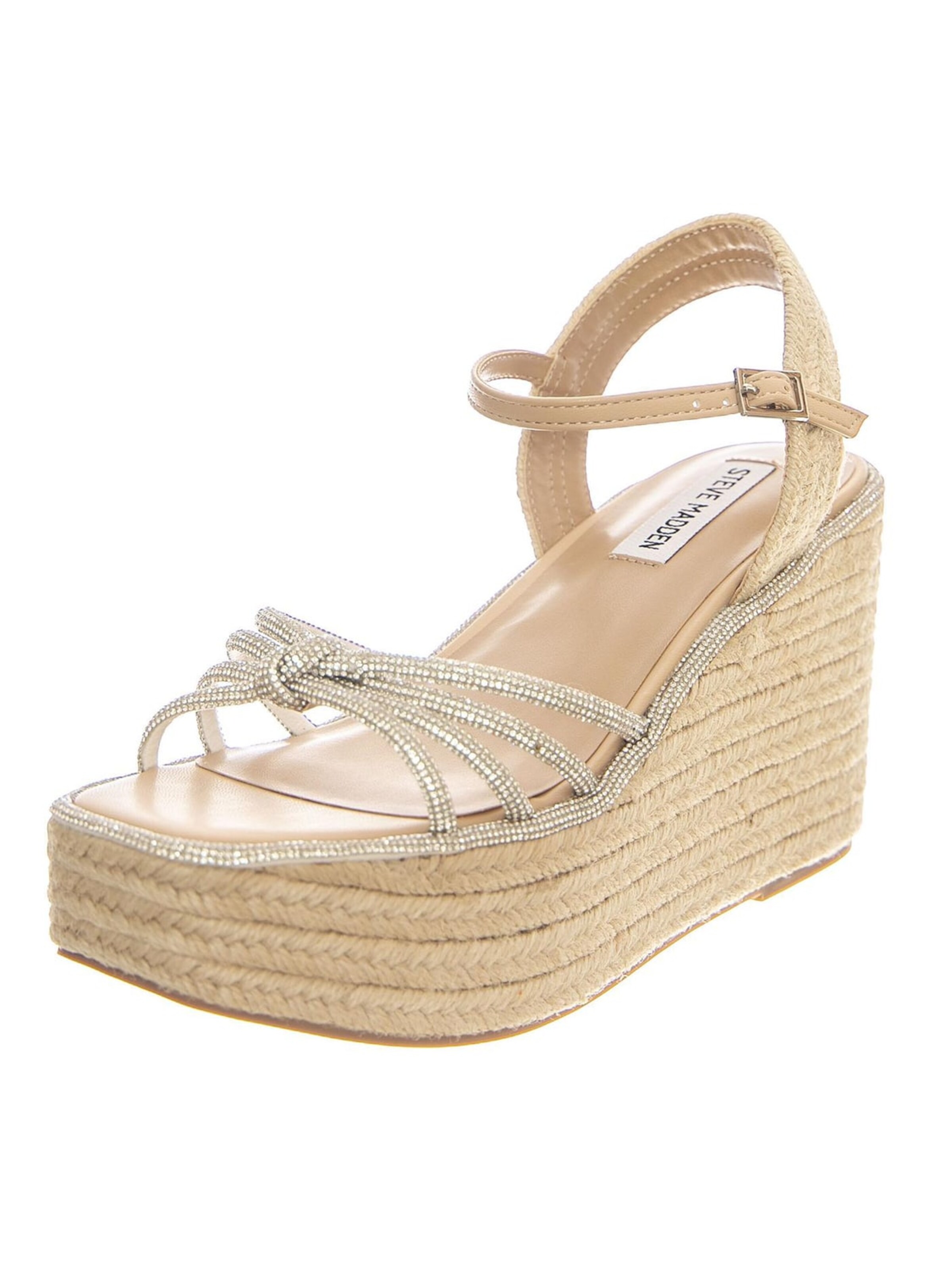 STEVE MADDEN Sandales 'Jaded Rhinestone' en 37 en beige, Vue avec produit