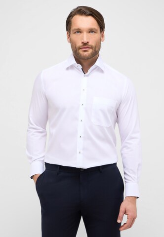 ETERNA Comfort fit Business shirt in White: front