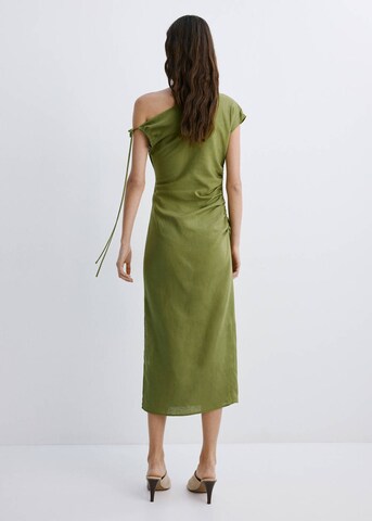MANGO Kleid in Grün