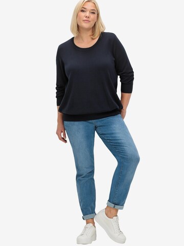 SHEEGO Pullover in Blau