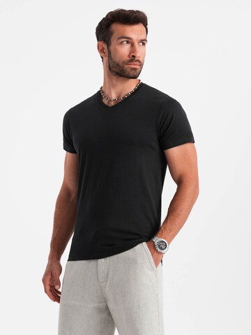 T-Shirt Ombre en noir