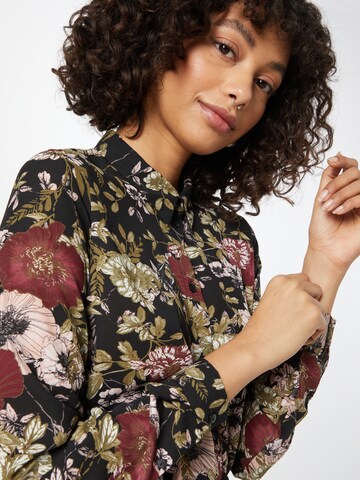 Rochie tip bluză 'Macy' de la VERO MODA pe negru