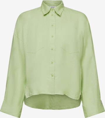 ESPRIT Blouse in Groen: voorkant