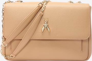 PATRIZIA PEPE - Bolso de hombro en beige: frente