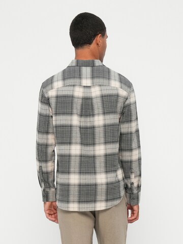 Calvin Klein Jeans Regular fit Overhemd in Zwart: terug