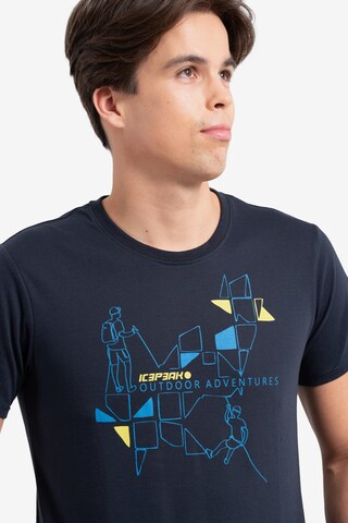 ICEPEAK T-shirt i blå