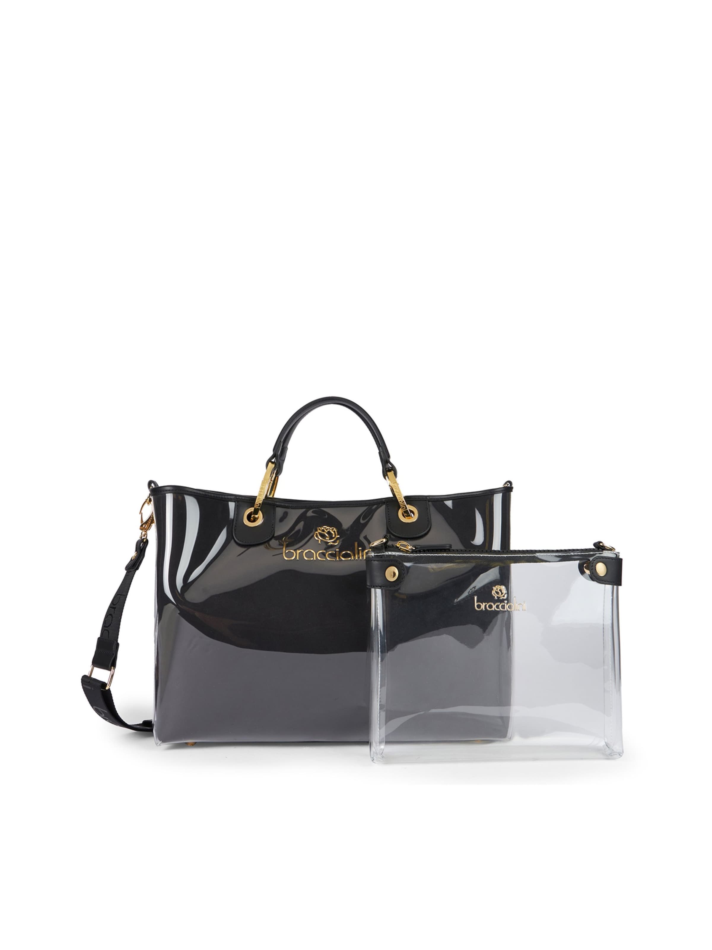 Sacs à main 'Venerea' Braccialini en noir : devant