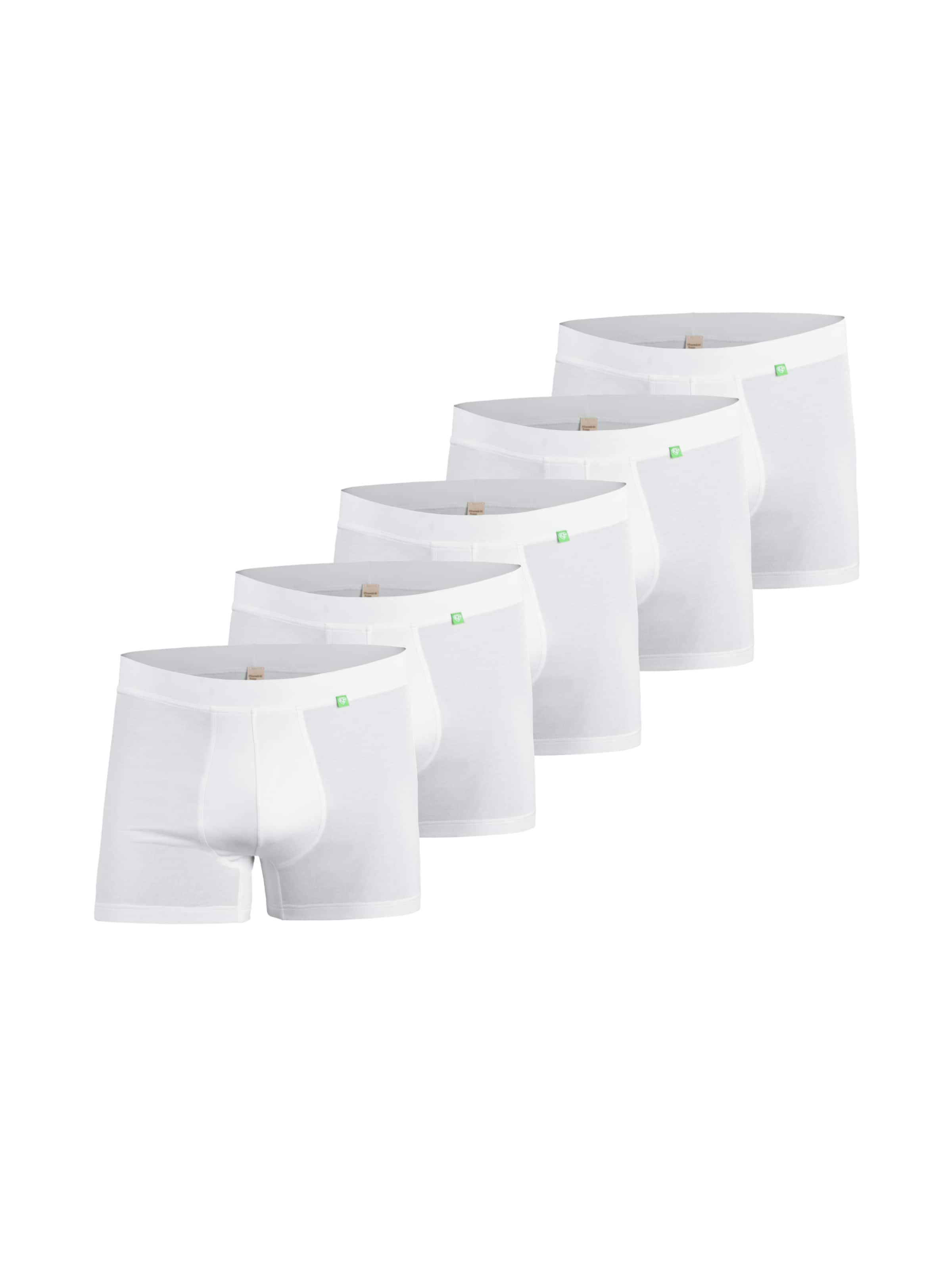 kleiderhelden Boxer shorts 'Beatbux 5er' in White, Item view