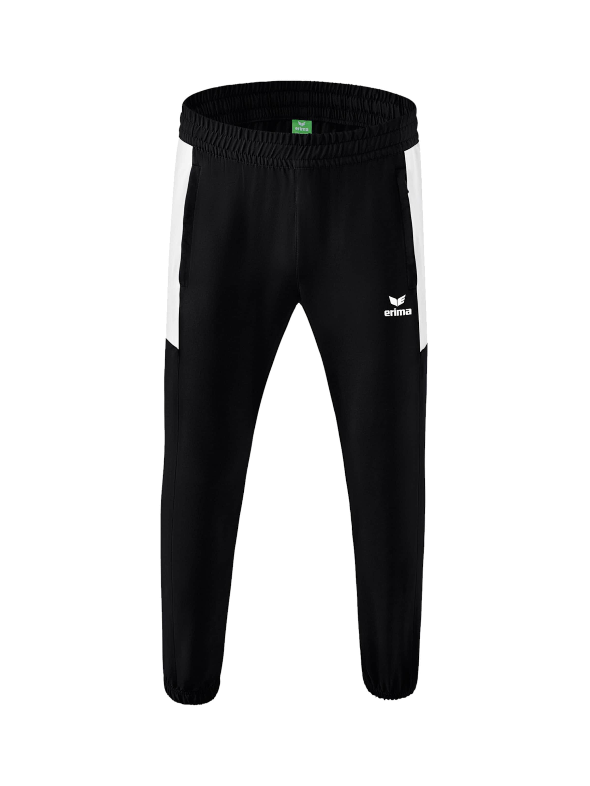 ERIMA Sporthose in Schwarz: Vorderseite