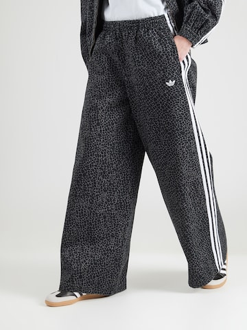 ADIDAS ORIGINALS - Pierna ancha Vaquero 'FBD' en negro: frente