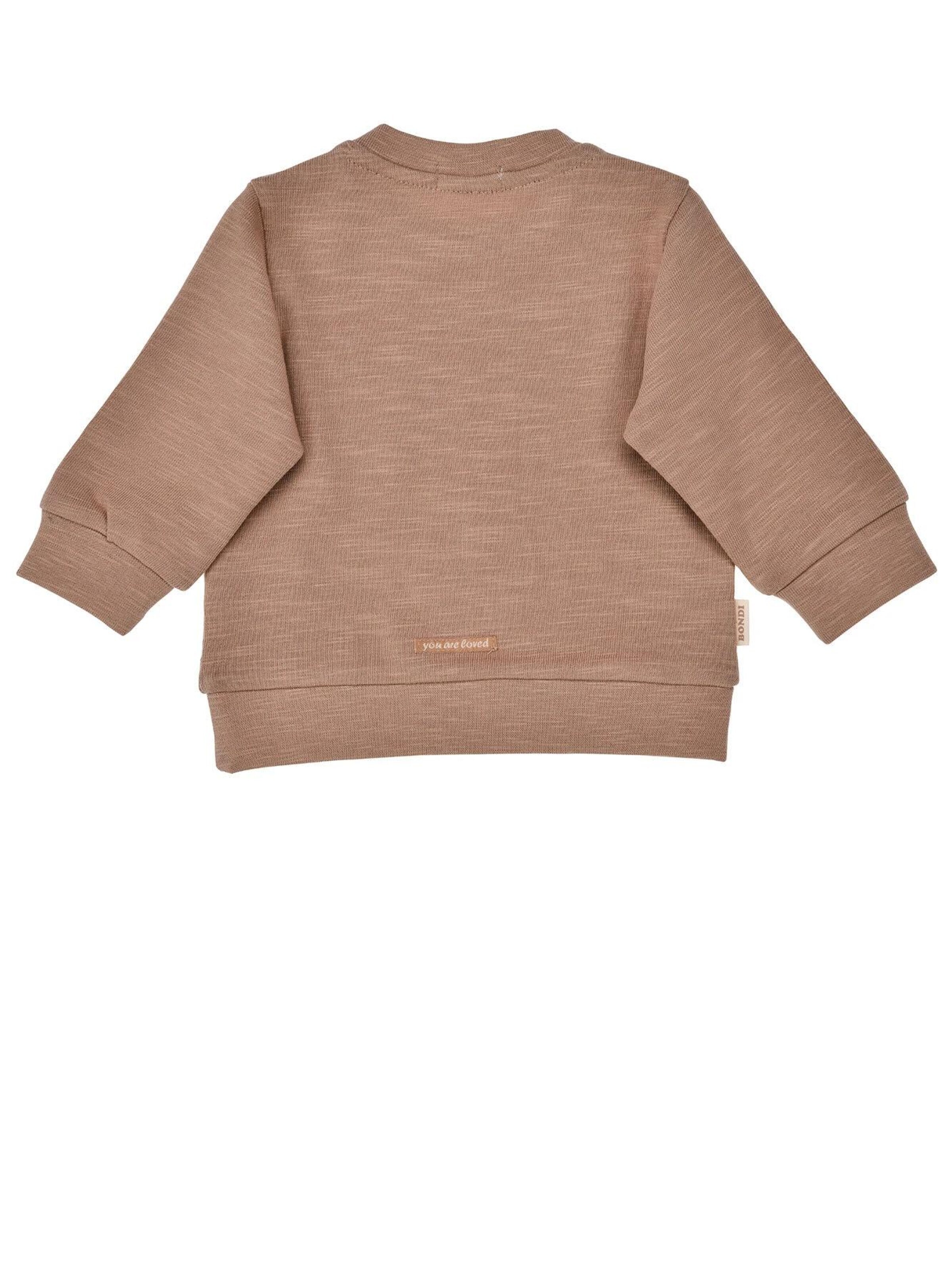 BONDI Sportsweatshirt‌‌‌‌‌ in Braun: Vorderseite
