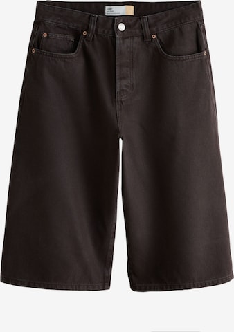 Wide Leg Jean Next en marron : devant